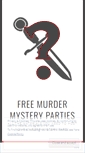Mobile Screenshot of mystery-party.com